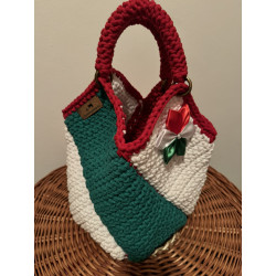 HazaiHang – kézzel horgolt magyar színű butykos táska
